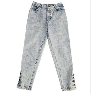 Cap Ferrat Vintage Stylish Acid Wash Denim  Jeans Size 11